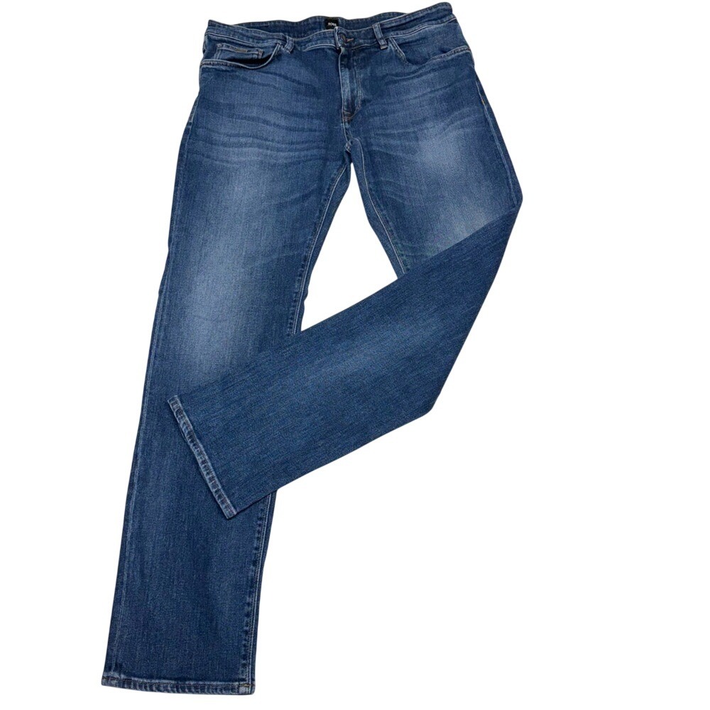 Hugo Boss straight leg medium‎ wash jeans size 36x33